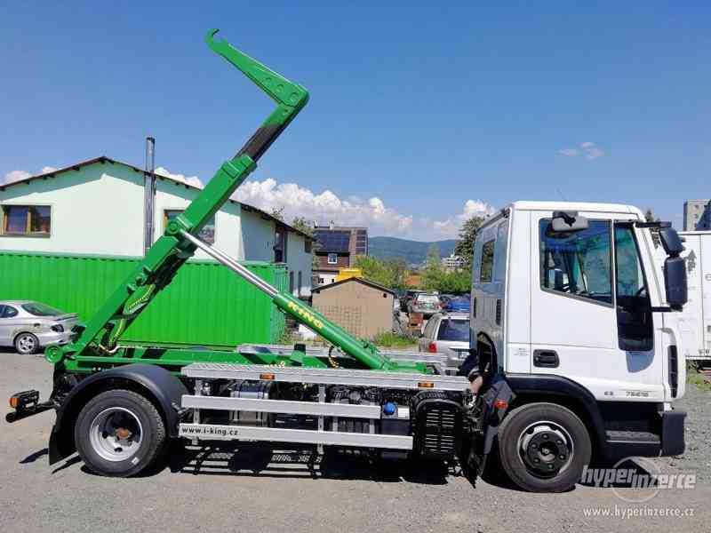 IVECO EUROCARGO 75E14 NOVÝ HÁKOVÝ NOSIČ EURO 5 - foto 10