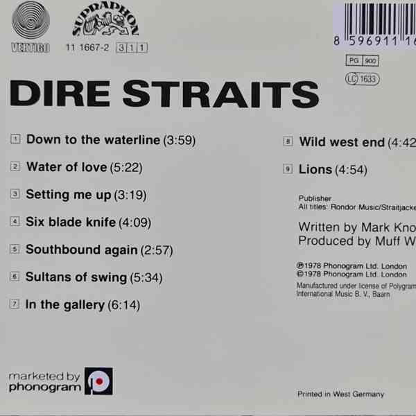 CD - DIRE STRAITS - foto 2