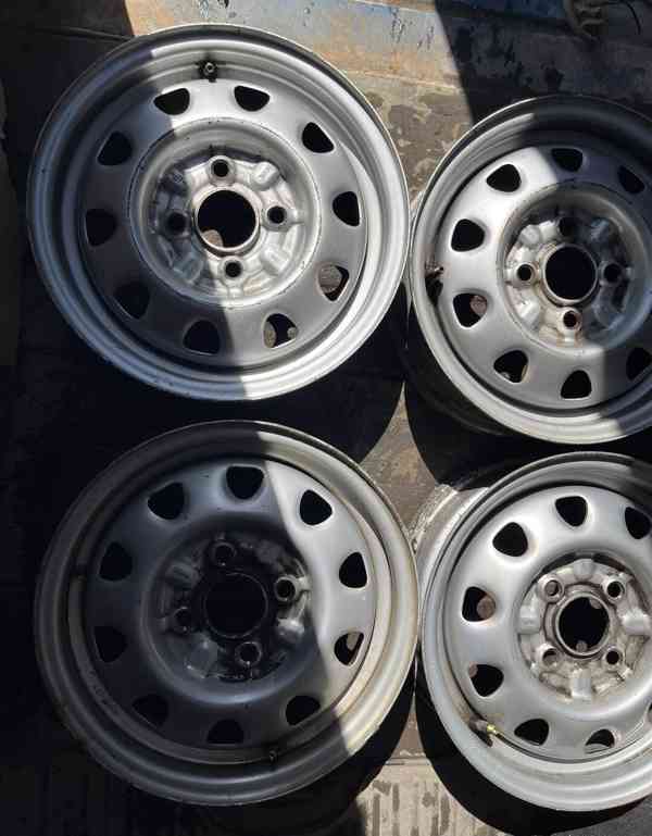 Disky ocelové ŠKODA FELICIA, sada 4 +1 kus - foto 3