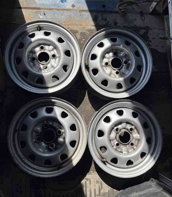 Disky ocelové ŠKODA FELICIA, sada 4 +1 kus - foto 8