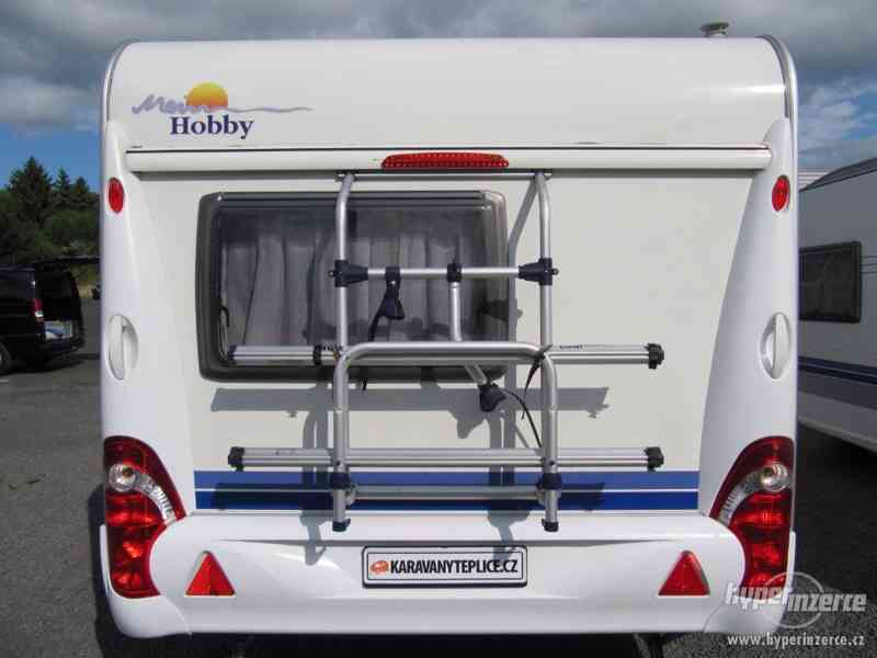 Prodám karavan Hobby 440 SF, model,2008 + MOVER +  před stan - foto 1