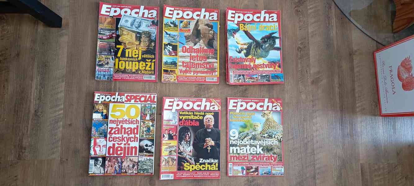 27x časopis Epocha – populárně-naučný magazín + speciál - foto 3