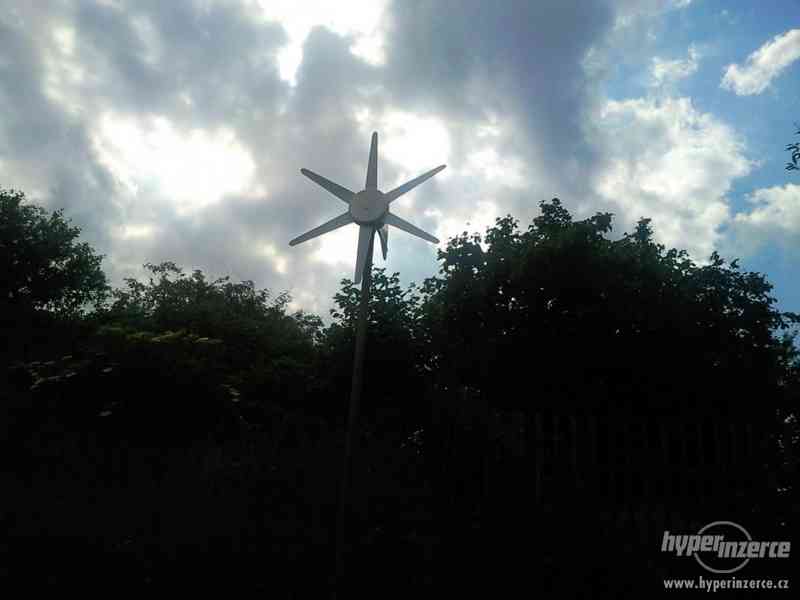 Malá větrná elektrárna 300W - foto 2