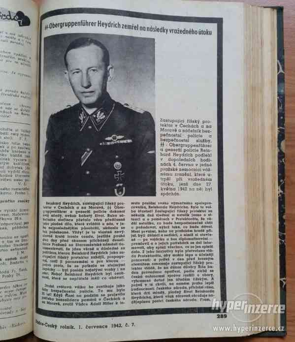 Atentát,Heydrich zemřel, vázaný Rádce 1942. - foto 1