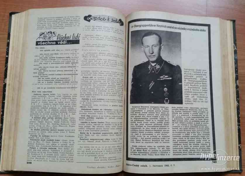 Atentát,Heydrich zemřel, vázaný Rádce 1942. - foto 2
