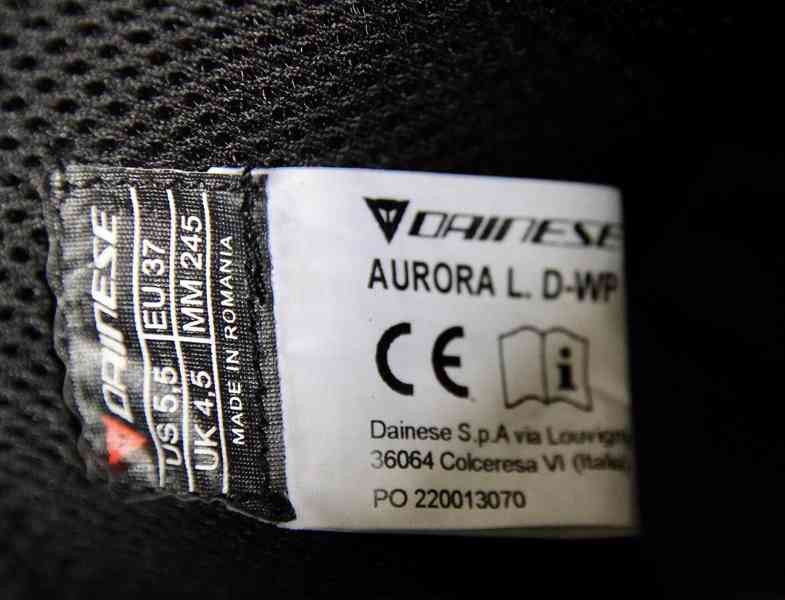 Cestovní moto boty Dainese Aurora D-WP - foto 7