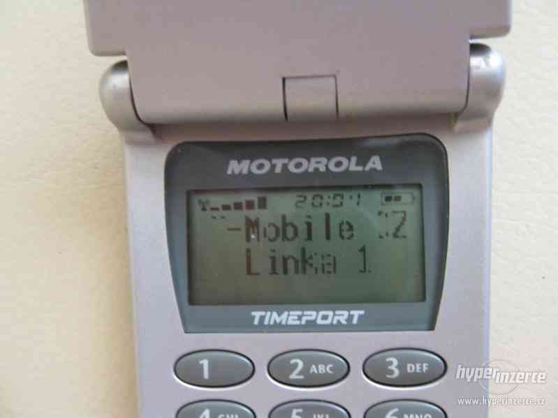 Motorola StarTAC TIMEPORT - funkční historické telefefony - foto 6