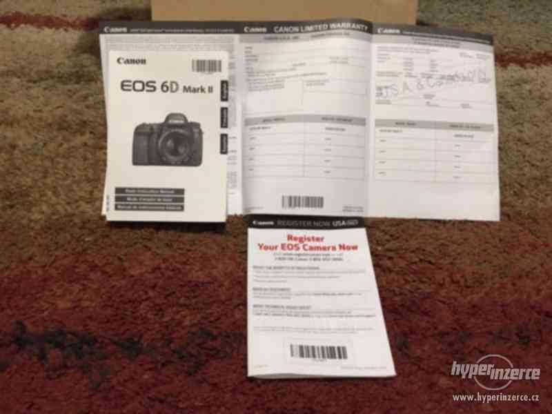 Canon EOS 6D Mark II DSLR kamera s objektivem 24-105 mm f / - foto 2