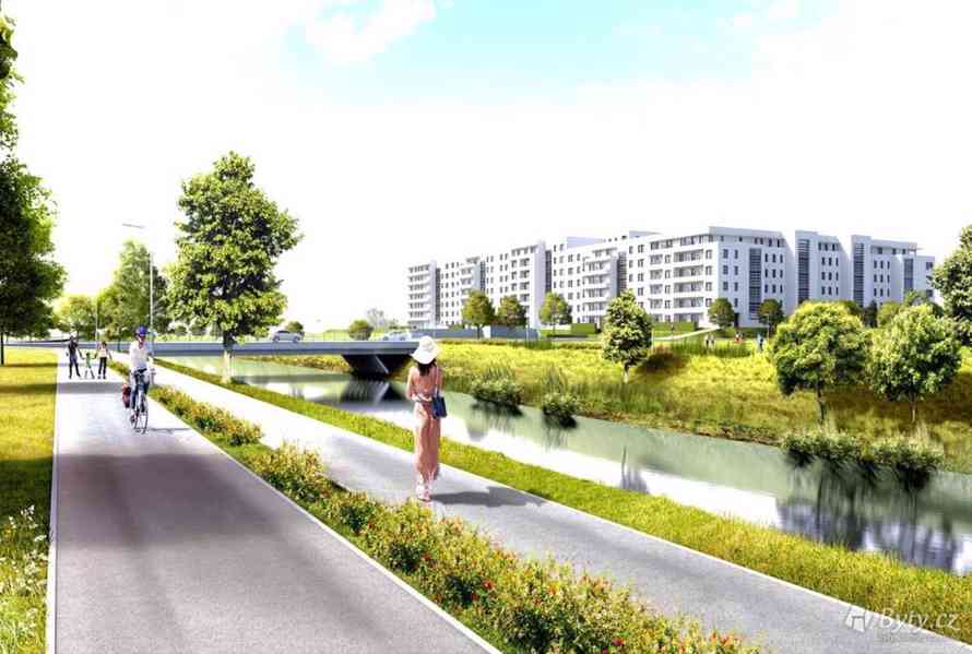 Pronajmu novostavbu  1+kk Brno, Jižní ( rezidence Svratka) - foto 13