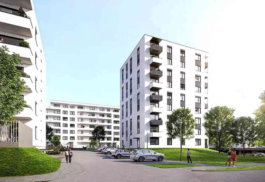 Pronajmu novostavbu  1+kk Brno, Jižní ( rezidence Svratka) - foto 12