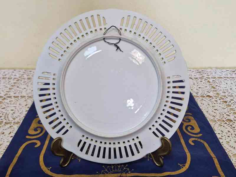 Sběratelský porcelánový Talíř Franz Josef a Vilém 1914 1915 - foto 4
