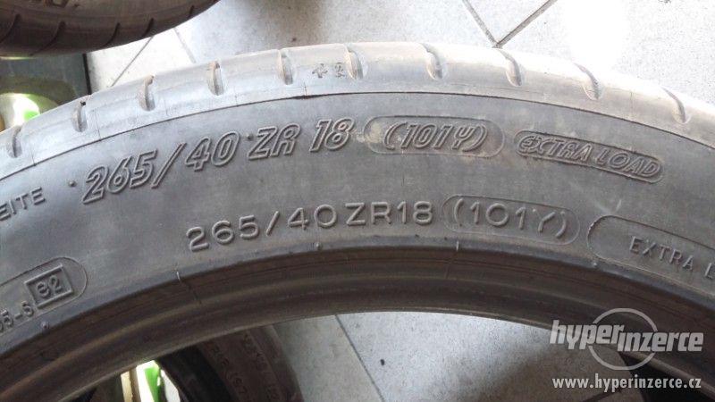 Málo jeté pneu Michelin Pilot Super Sport 265 a 245/40ZR18 - foto 7