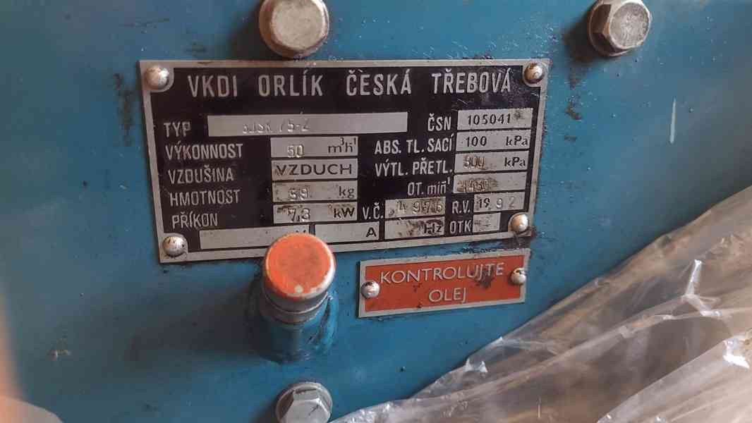 Prodám pístový kompresor ORLIK 3JSK 75-2  - foto 2