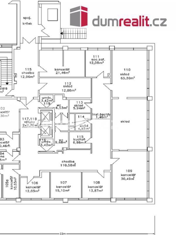 Pronájem, kanceláře, 14m2 - 41m2, Frýdek-Místek, ul. Na Poříčí - foto 11