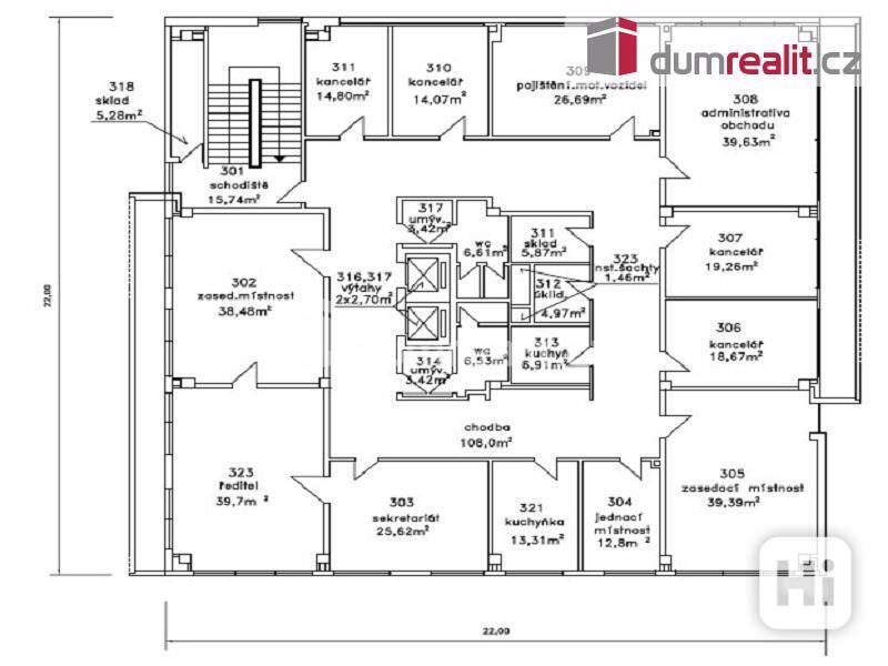 Pronájem, kanceláře, 14m2 - 41m2, Frýdek-Místek, ul. Na Poříčí - foto 13