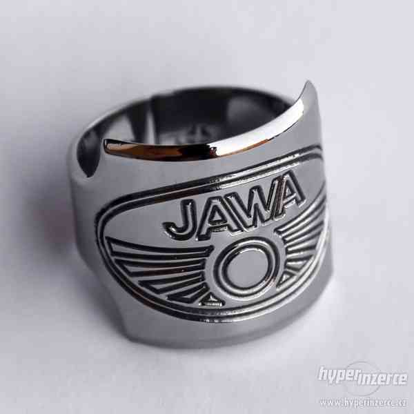 Motorkářský prsten JAWA - foto 1