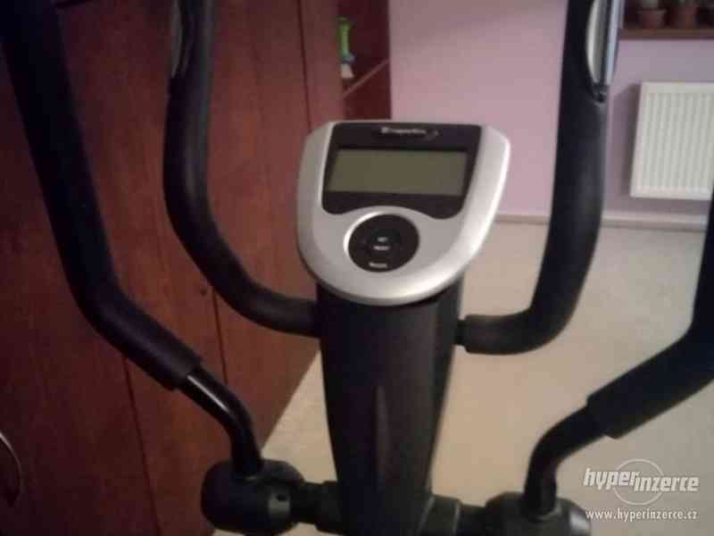 Eliptical inSPORTline Atlanta Black - foto 4