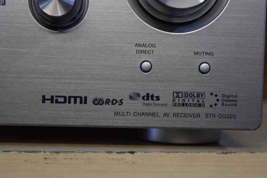 SONY STR-DG520 VÝBORNÝ AV STEREO RECEIVER HDMI RDS - foto 5