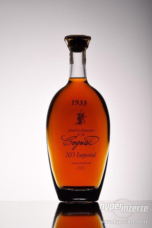5x 0,7L KOŇAK ALBERT DE MONTUBERT COGNAC 1935-1939 - foto 2