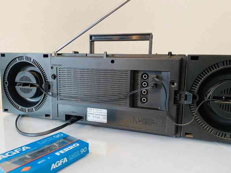 Radiomagnetofon Philips D 8256 Compo, rok 1988 - foto 10