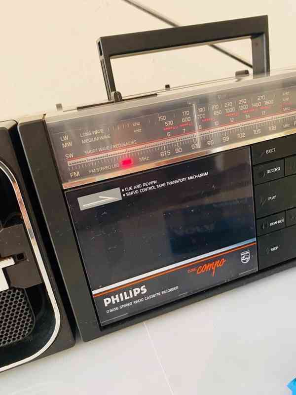 Radiomagnetofon Philips D 8256 Compo, rok 1988 - foto 7