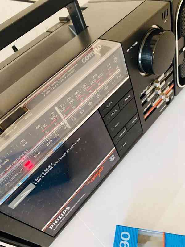Radiomagnetofon Philips D 8256 Compo, rok 1988 - foto 12