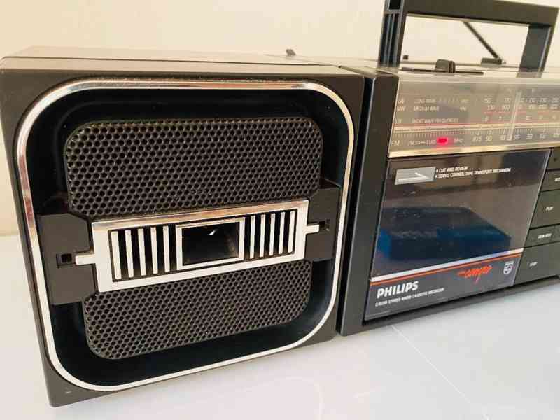 Radiomagnetofon Philips D 8256 Compo, rok 1988 - foto 3