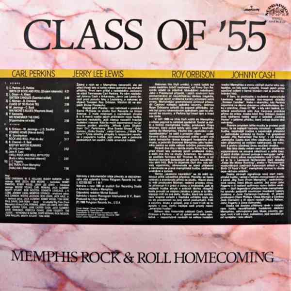 Class Of '55 = Memphis Rock & Roll Homecoming   (LP) - foto 2