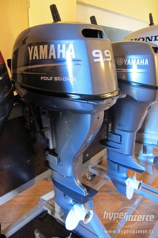 Lodní motor Yamaha 9,9hp, S, 2008, TOP STAV - foto 1