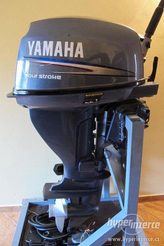 Lodní motor Yamaha 9,9hp, S, 2008, TOP STAV - foto 2