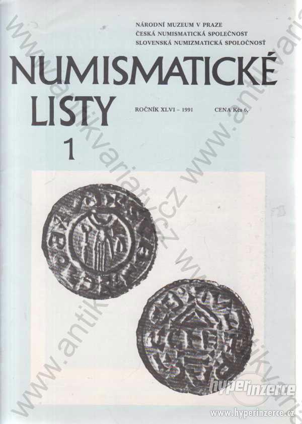Numismatické listy 5 sv. ročník XLVI 1991 - foto 1