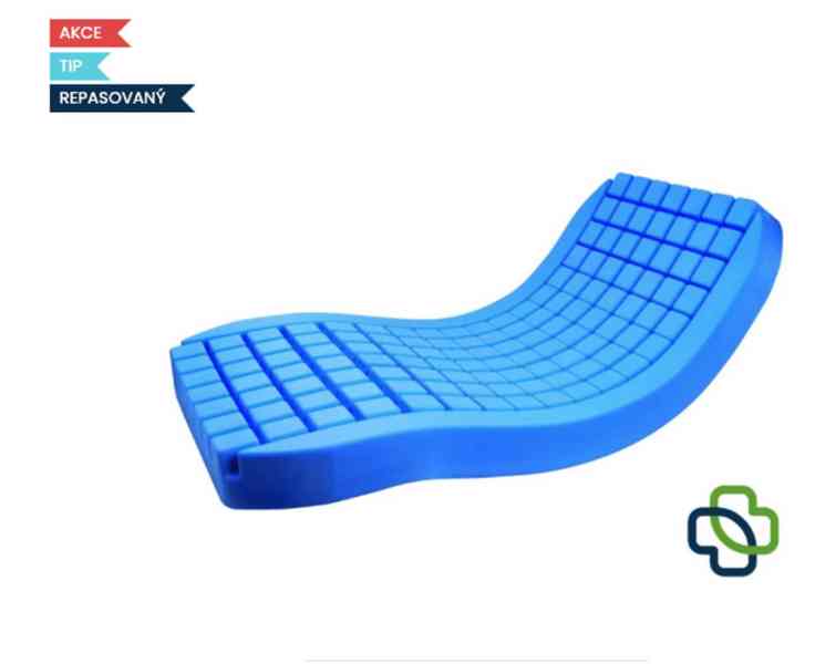 Zdravotní elektrická polohovací postel Völker|matrace|stolek - foto 2