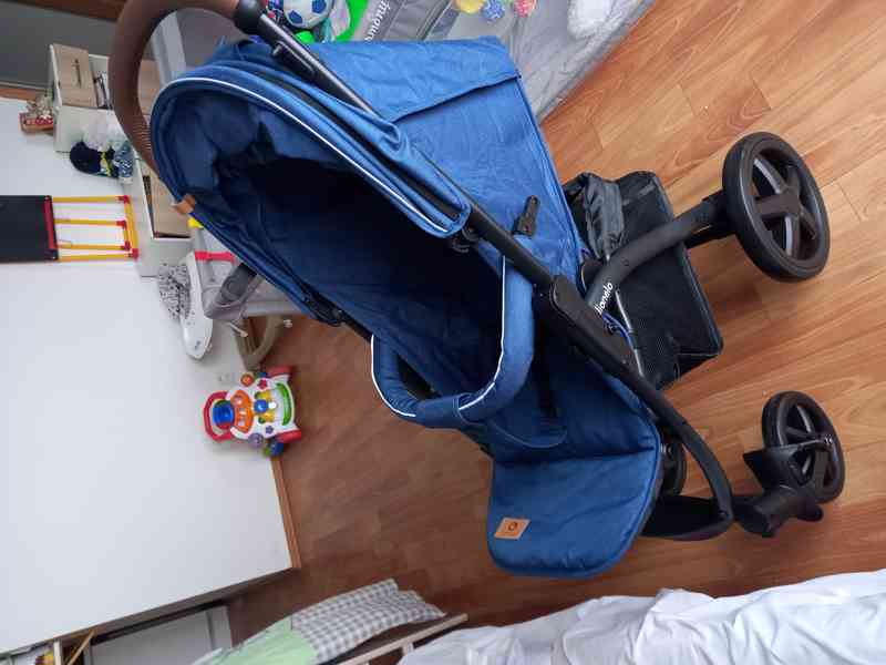 Kočárek Lionelo Denim Blue - foto 2