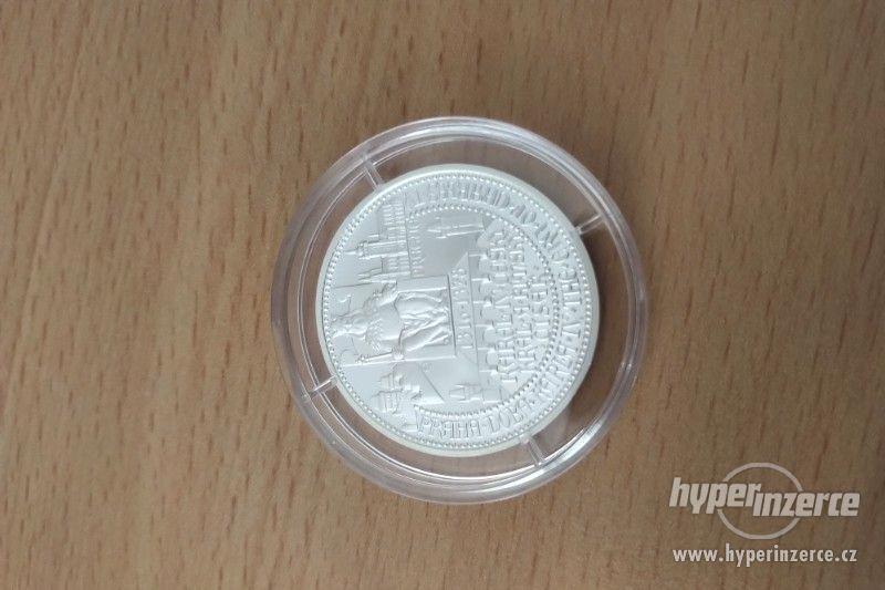Prodám 3 ks stříbrných mincí-Doba Karla IV.-rok 2014, proof - foto 3