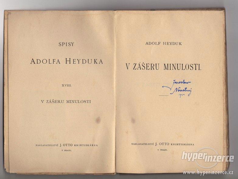 Adolf Heyduk - V zášeru minulosti - 1900 - - foto 1
