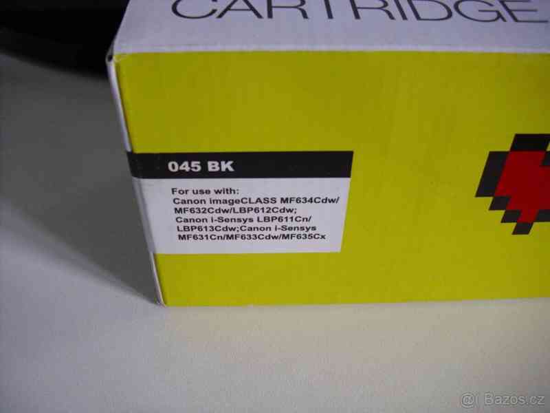 Nový toner do laserové tiskárny Canon 045 BK - foto 2