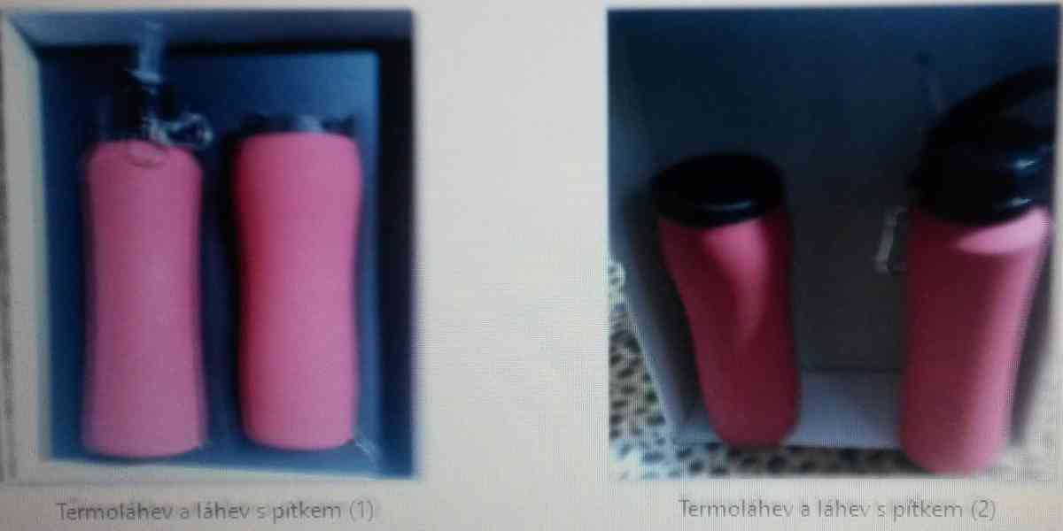  dárkové balení termoláhev + láhev s pítkem - foto 1