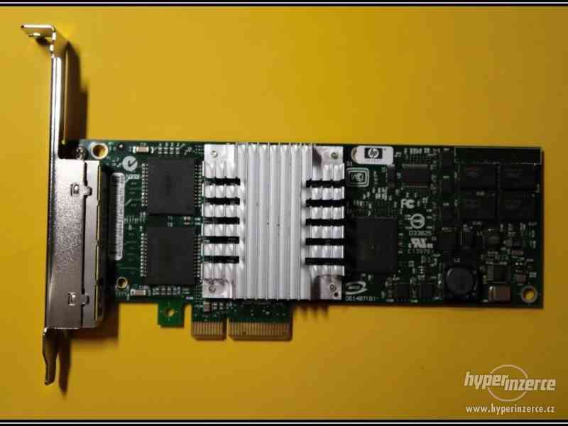 Síťová karta HP NC364T PCI-E Quad port Gb NIC 435506-003 - foto 1