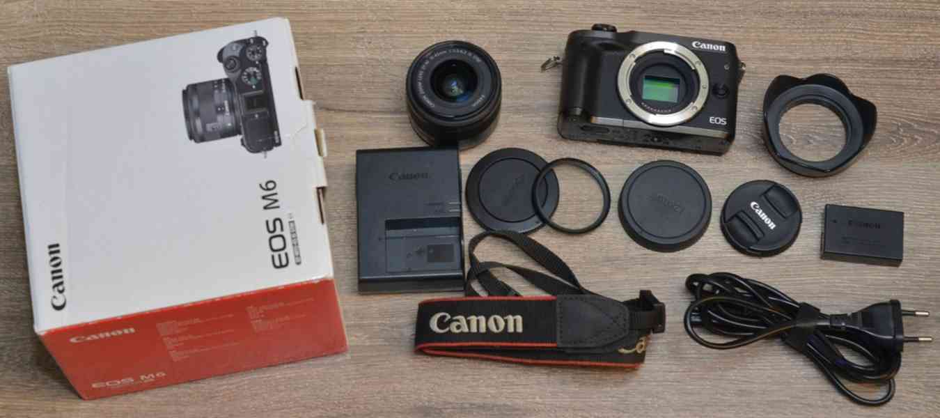Canon EOS M6 + EF-M 15-45mm IS STM * 12 600 Exp. - foto 3