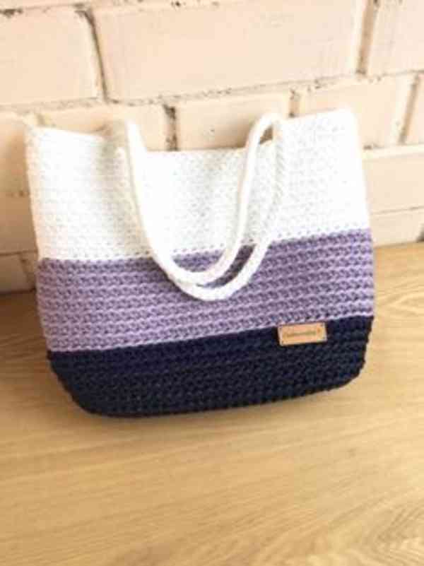 Háčkované batůžky a tašky - foto 2