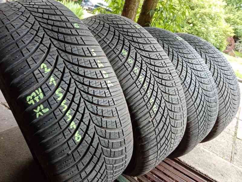 Celoroční pneu 4kusy 215/55/16 vzorek 80% GOODYEAR - foto 2