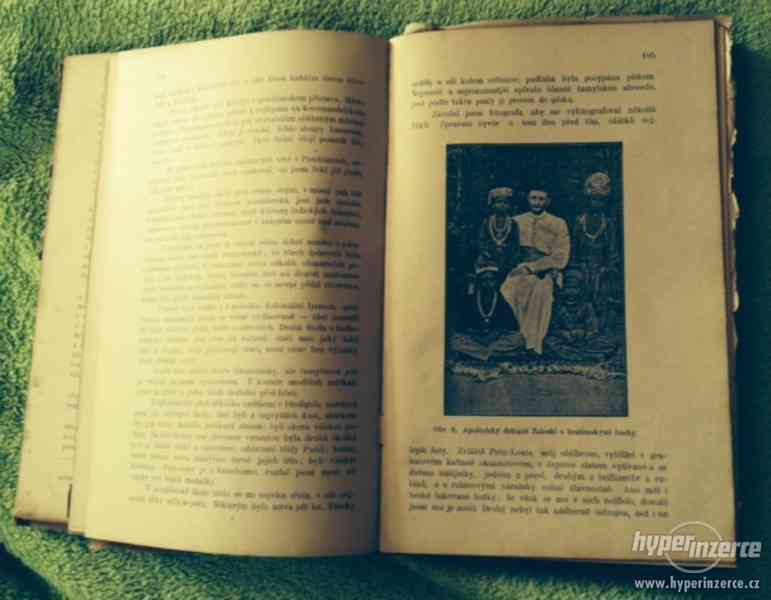 Historická kniha z misií Východní Indie - foto 3