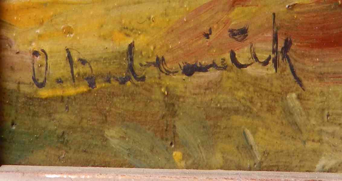 Ota Bubeníček (1871-1962)-Chalupy v krajině  - foto 2