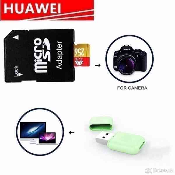 Paměťová karta Micro SDHC 512 GB+ SD+ USB adaptér - foto 5
