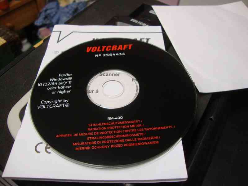 VOLTCRAFT RM-400 GEIGERŮV ČÍTAČ PRO KONTROLU RADIOAKTIVITY - foto 5