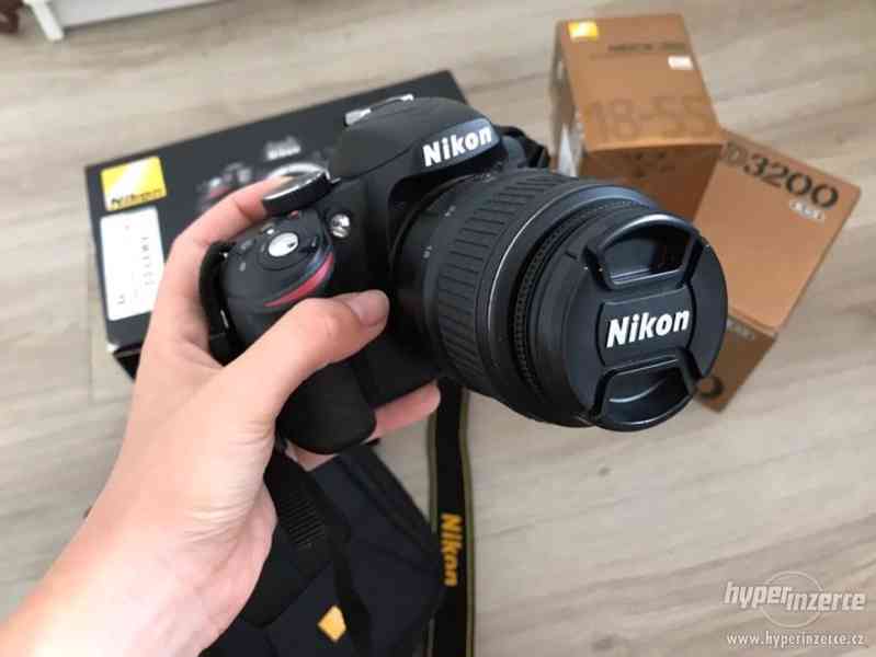Zrcadlovka Nikon D3200 + objektiv 18-55 AF DX II - foto 2