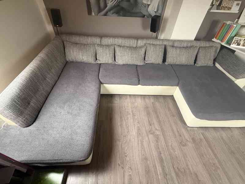 Velká sedací souprava do U - foto 4