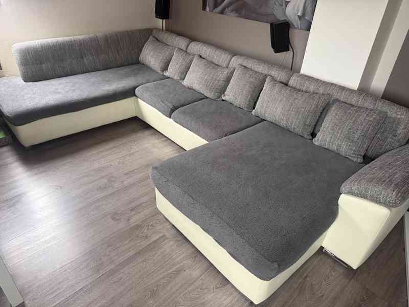 Velká sedací souprava do U - foto 2