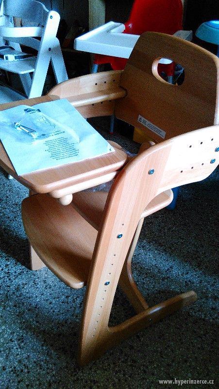 NOVÉ ZBOŽÍ Jídelní židlička HERLAG Tipp Topp Comfort IV přír - foto 2