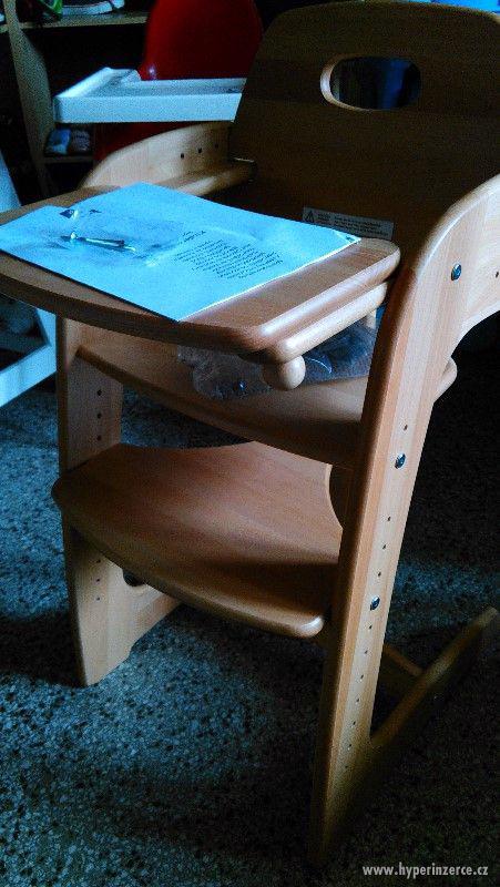 NOVÉ ZBOŽÍ Jídelní židlička HERLAG Tipp Topp Comfort IV přír - foto 3